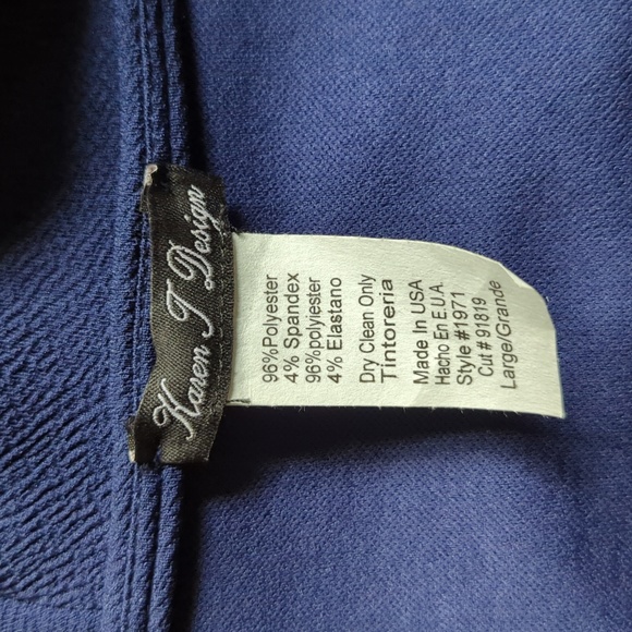 Karen J Design sz L Unique Vintage Full Circle A-Line Dress Sweetheart Neckline - Picture 5 of 5